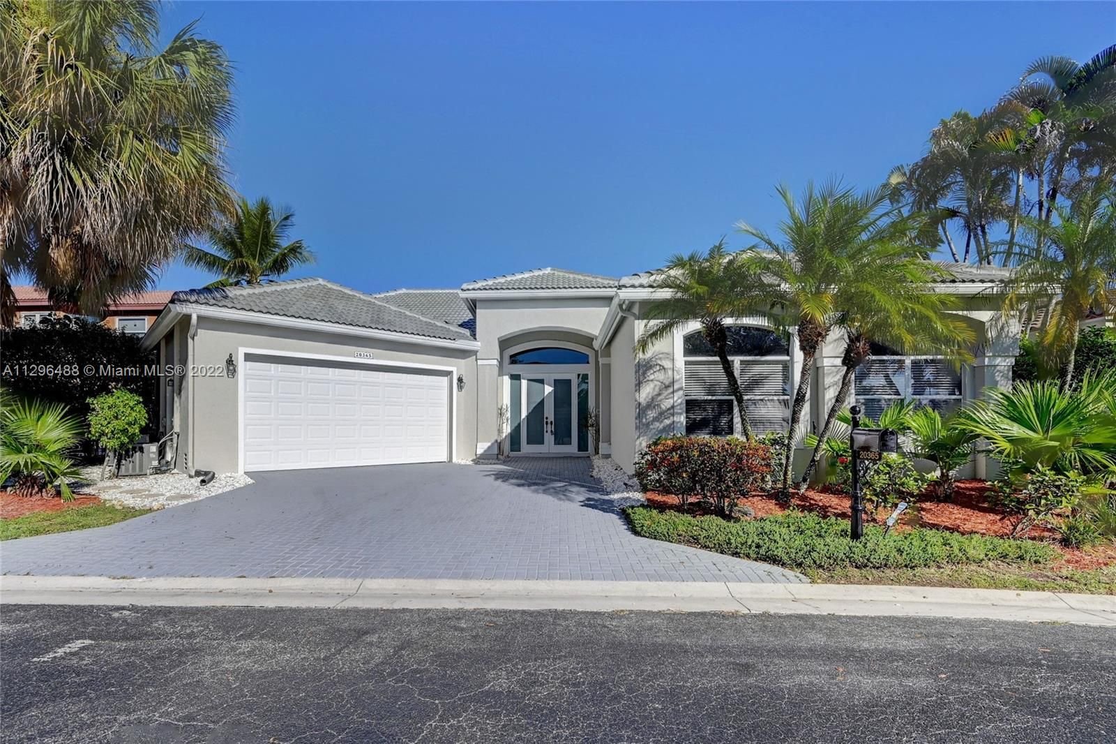 Real estate property located at 20365 Monteverdi Cir, Palm Beach County, Boca Raton, FL