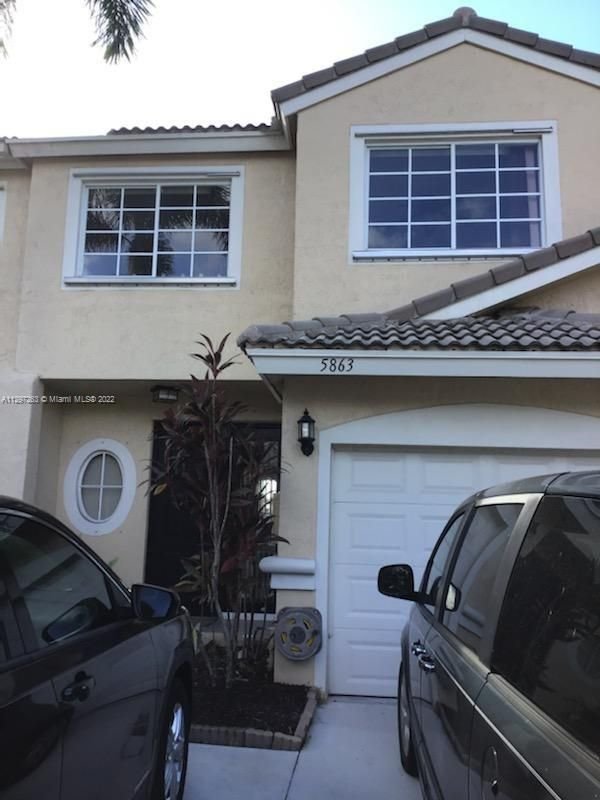 Real estate property located at 5863 48th Ave, Broward County, Coconut Creek, FL