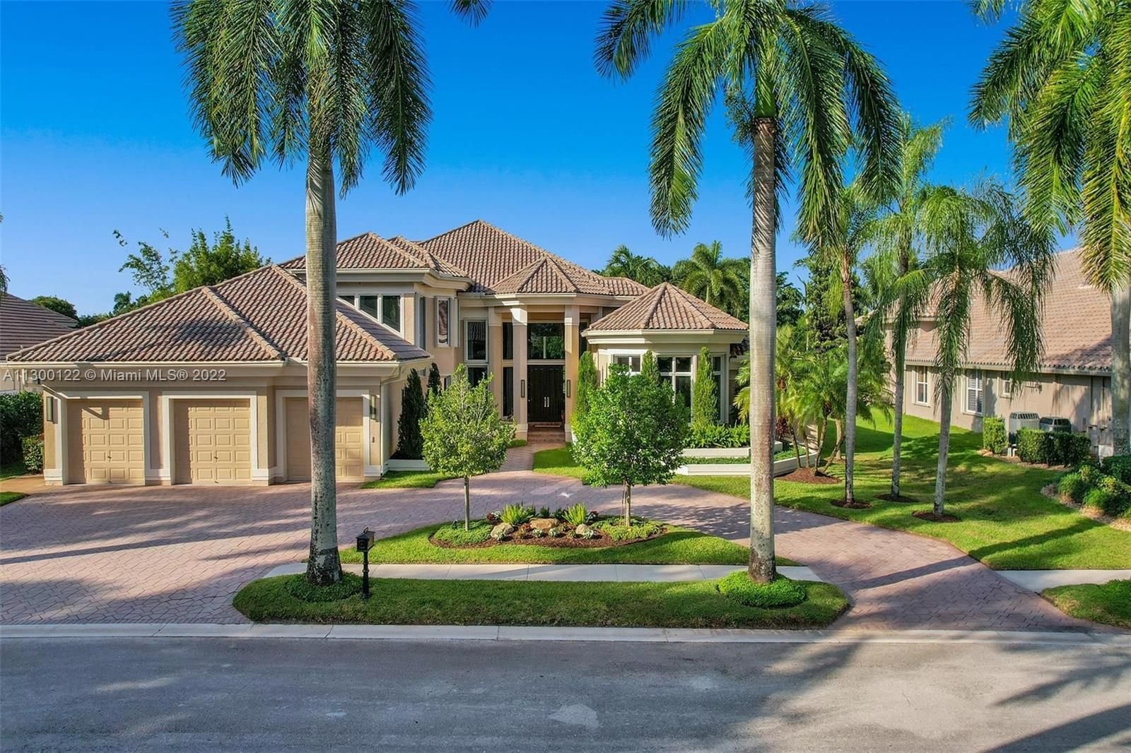 Real estate property located at 2664 Riviera Manor, Broward County, Weston, FL