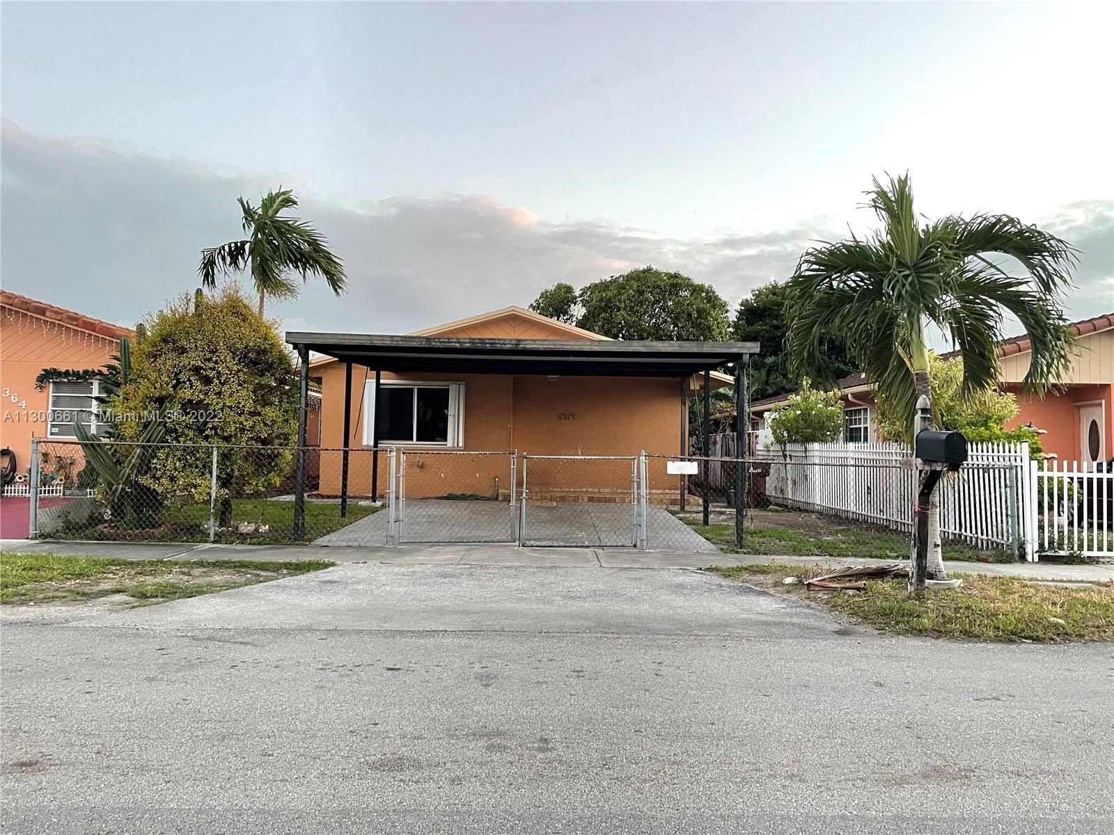 Real estate property located at 1366 38th Pl, Miami-Dade County, Hialeah, FL