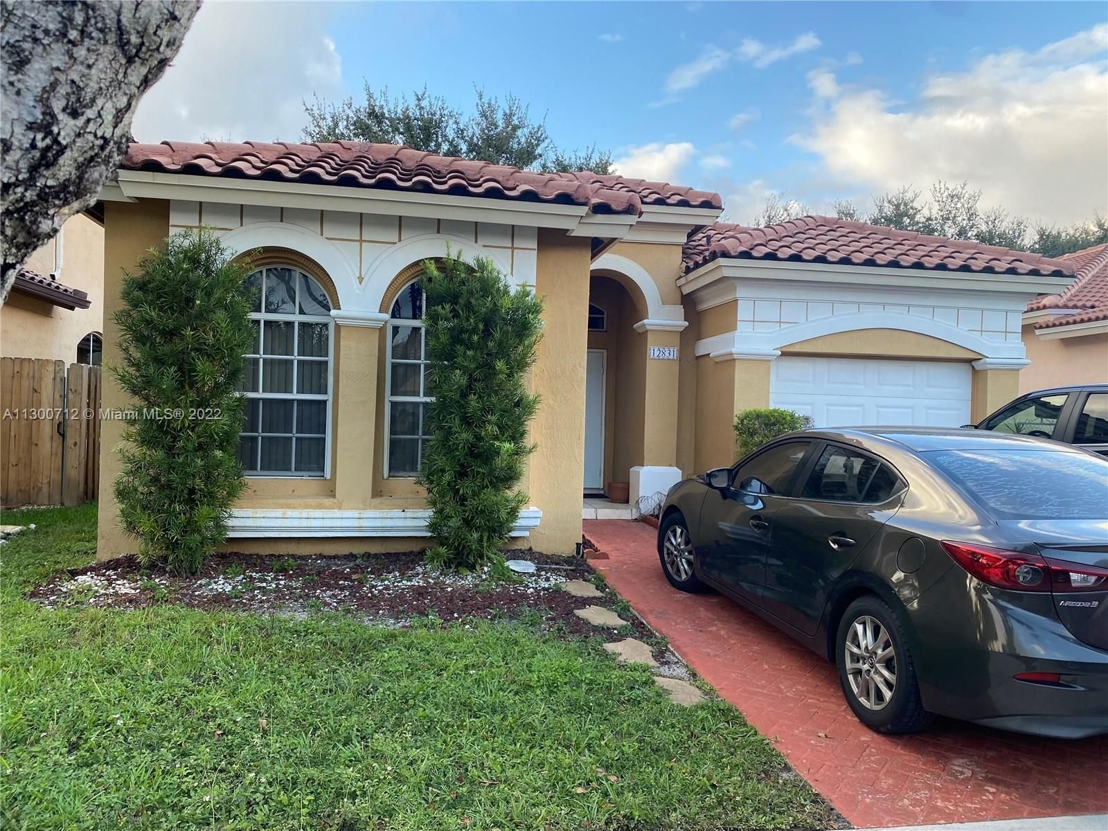 Real estate property located at 12831 53rd St, Broward County, Miramar, FL