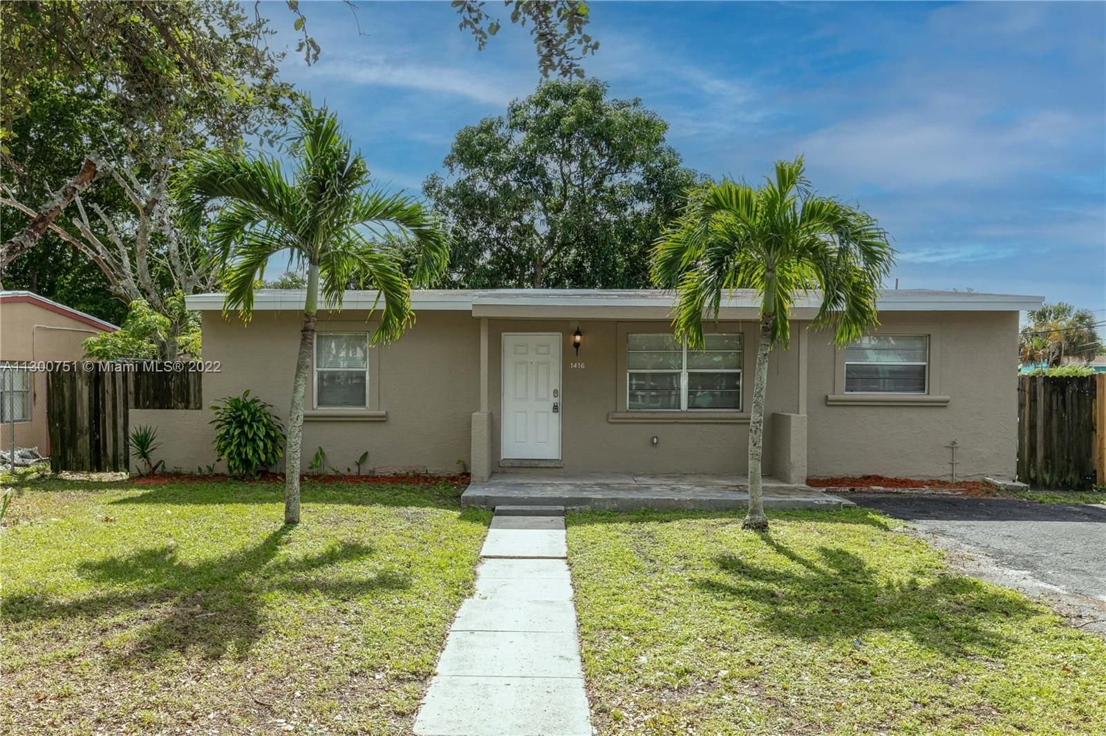 Real estate property located at 1416 Chateau Park Dr, Broward County, Fort Lauderdale, FL