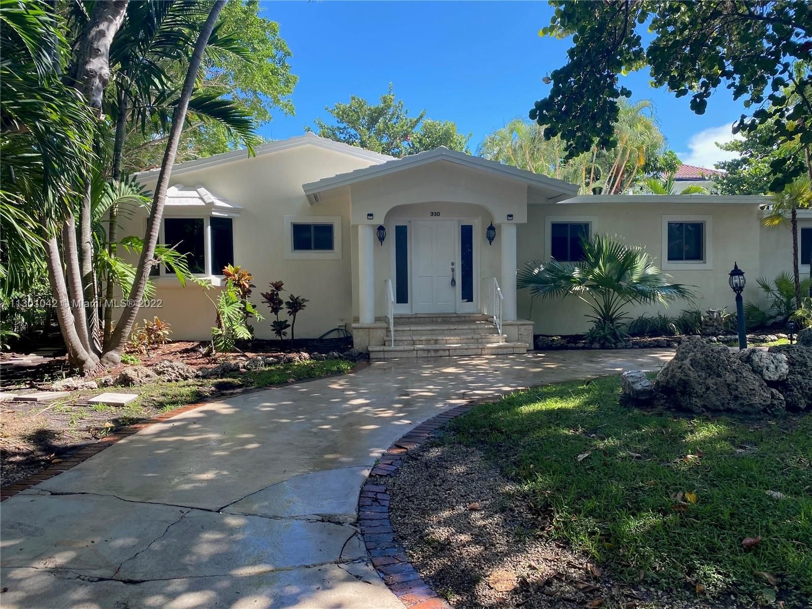 Real estate property located at 330 Redwood Ln, Miami-Dade County, Key Biscayne, FL