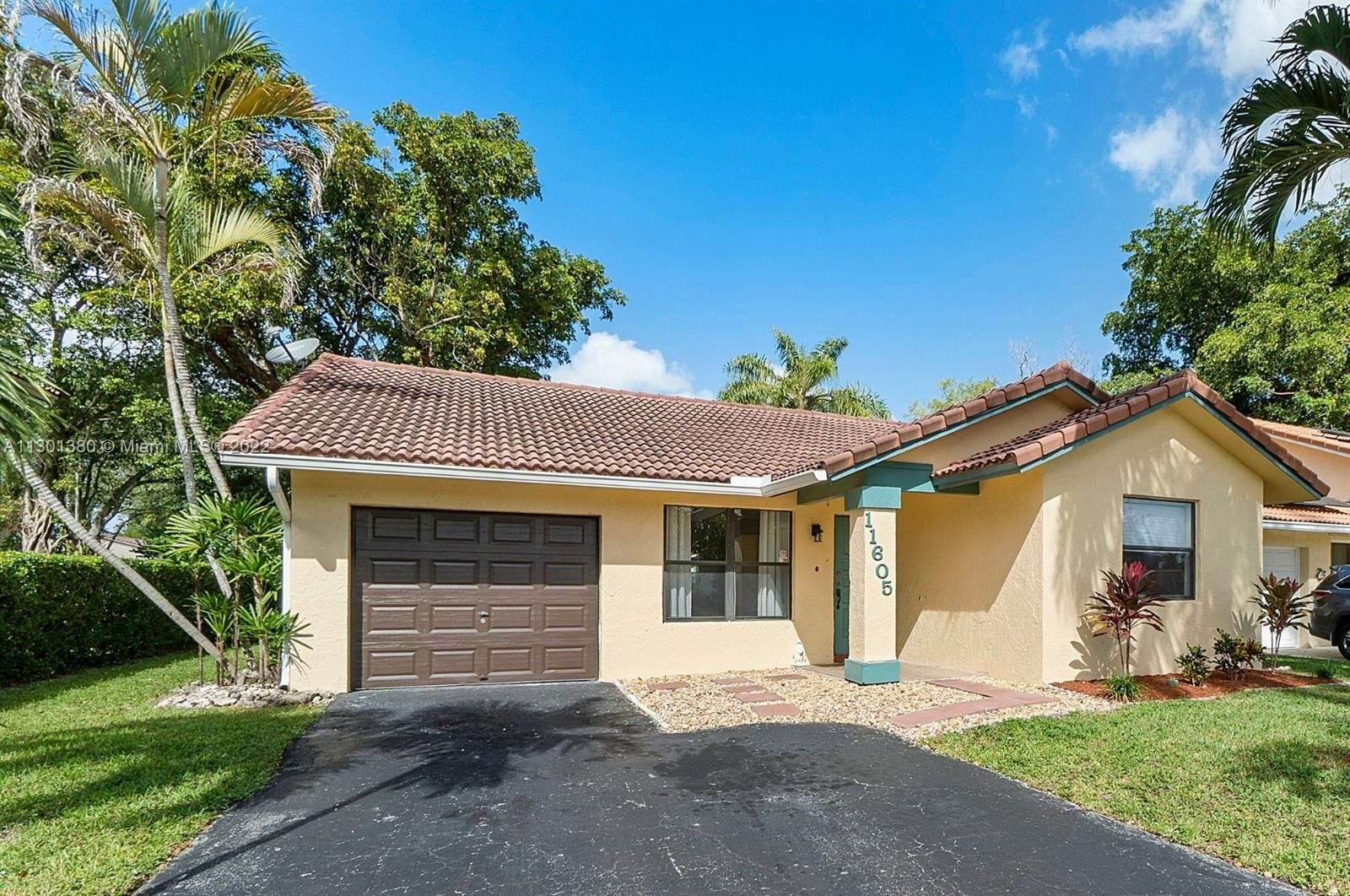 Real estate property located at 11605 25th St, Broward County, Coral Springs, FL