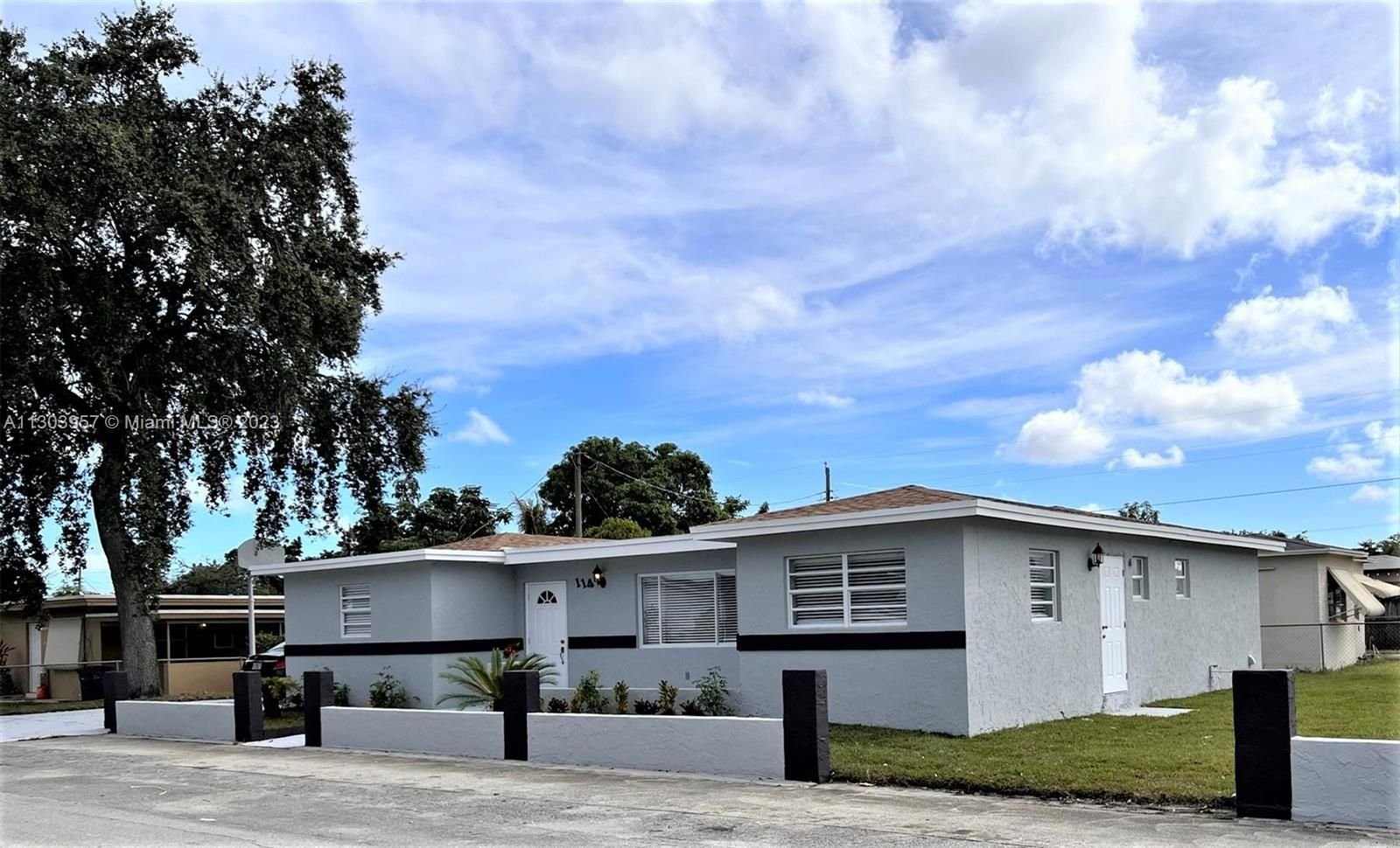 Real estate property located at 114 8th Ave, Broward County, Hallandale Beach, FL