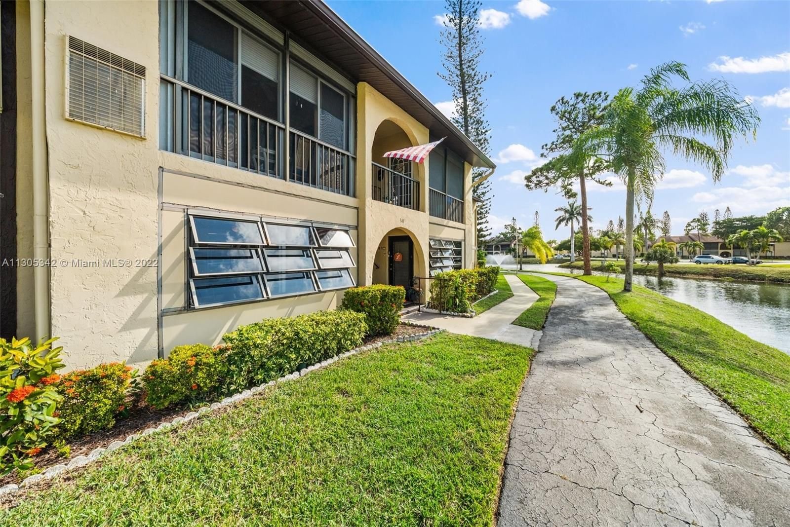 Real estate property located at 341 Pine Ridge Cir C-1, Palm Beach County, Green Acres, FL
