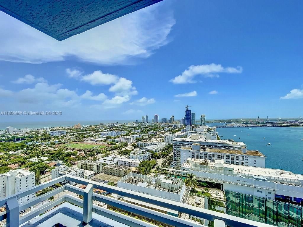 Real estate property located at 1330 West Ave #2912, Miami-Dade County, THE WAVERLY AT SOUTH BEAC, Miami Beach, FL