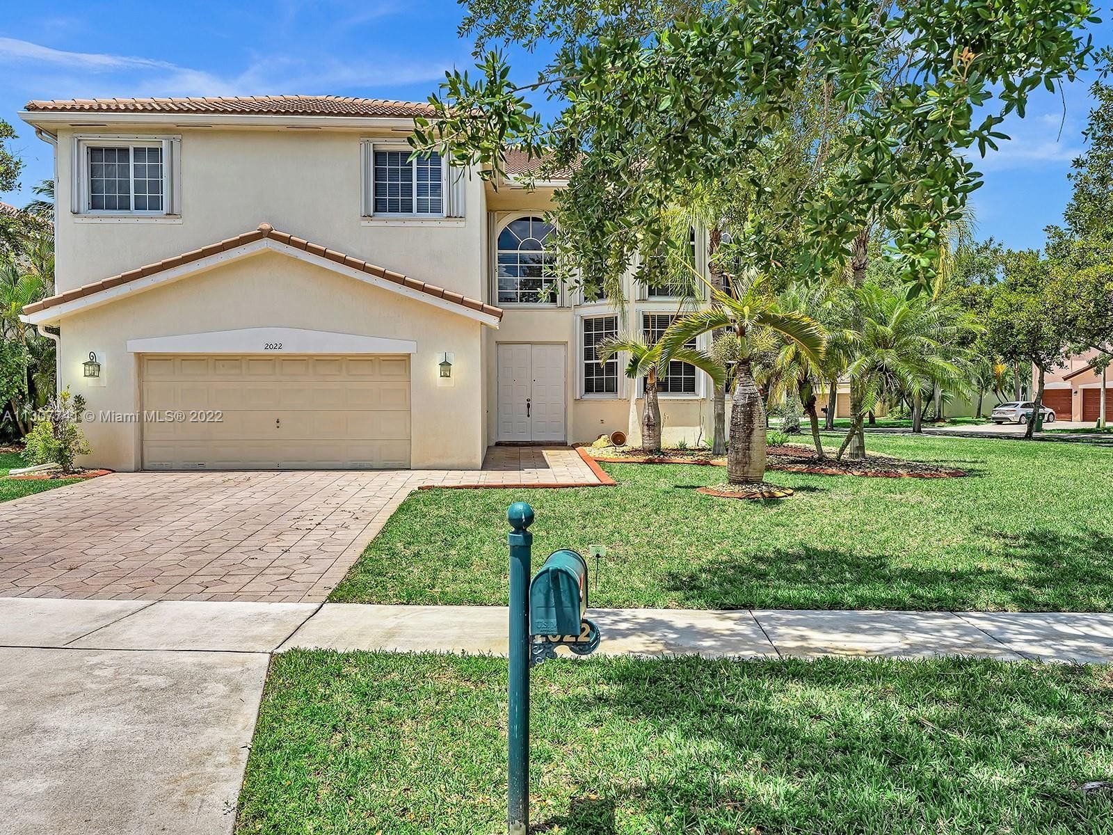 Real estate property located at 2022 176th Ave, Broward County, Miramar, FL