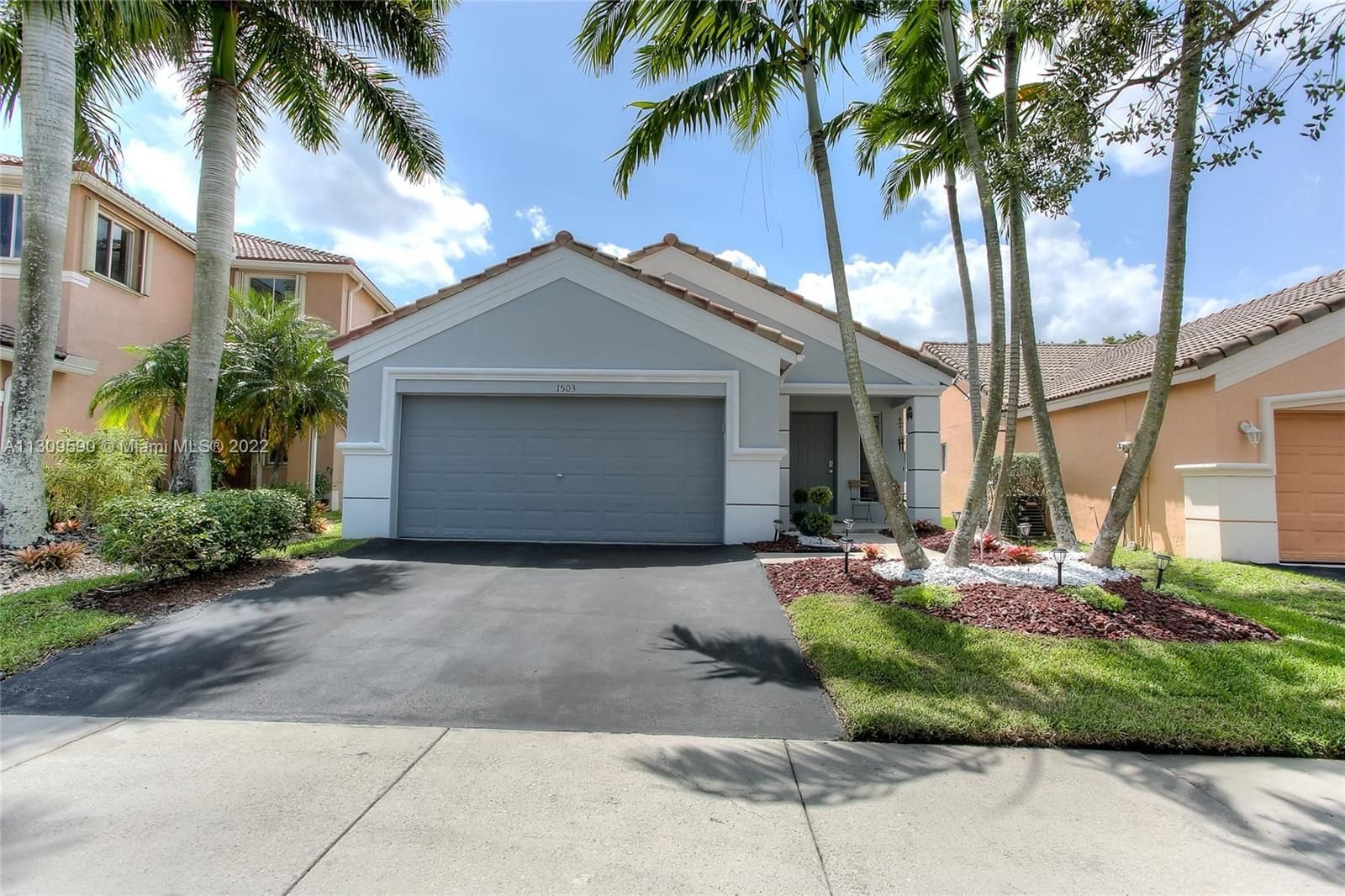 Real estate property located at 1503 Sunset Way, Broward County, Weston, FL
