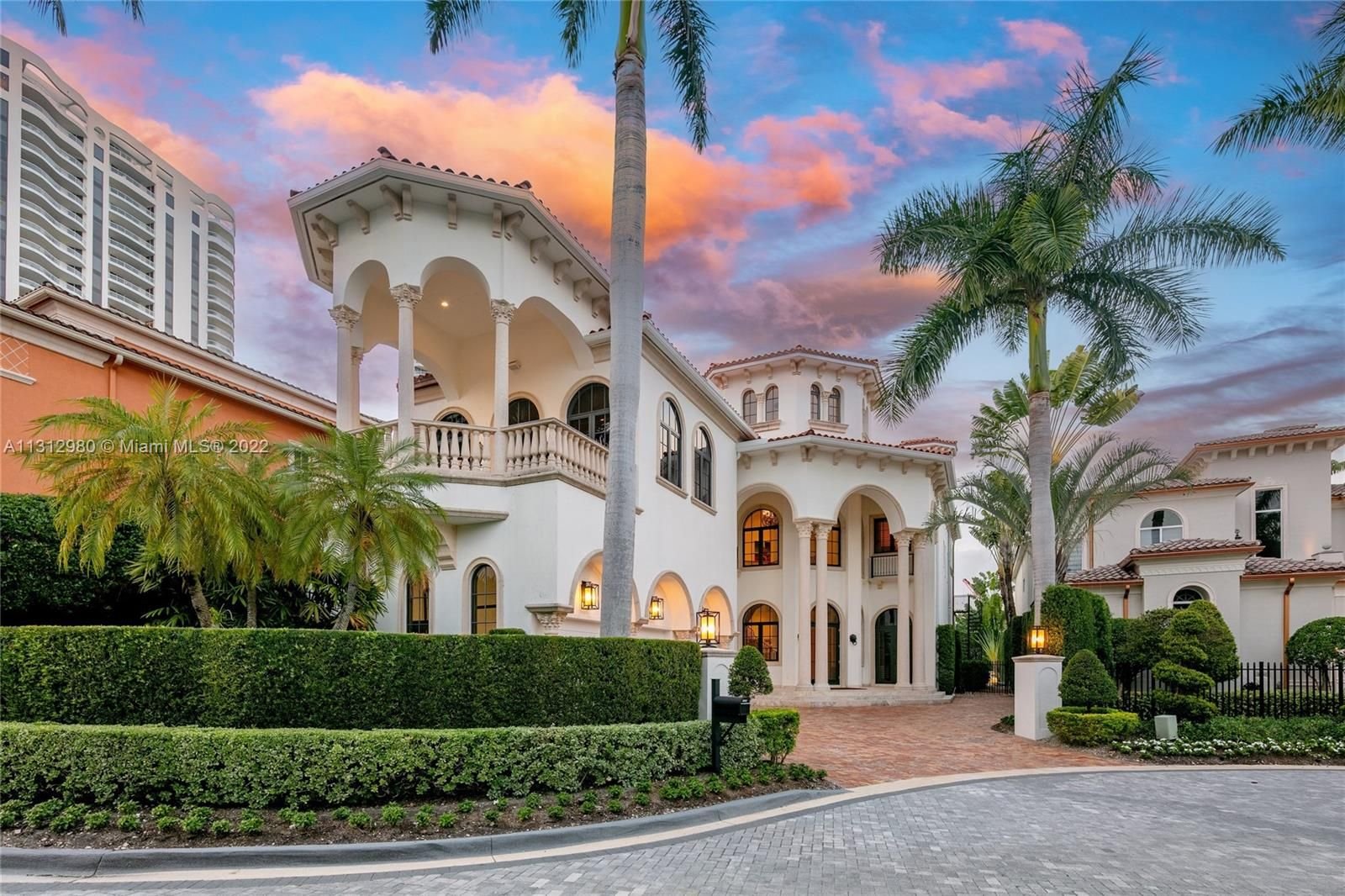 Real estate property located at 3907 Island Estates Dr, Miami-Dade County, Aventura, FL