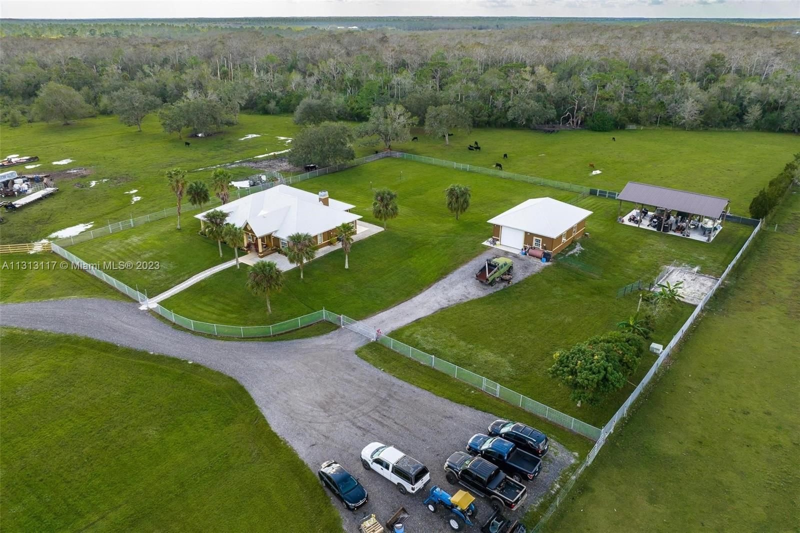 Real estate property located at 505 Nine Mile Road, Glades County, Other City - In The State Of Florida, FL