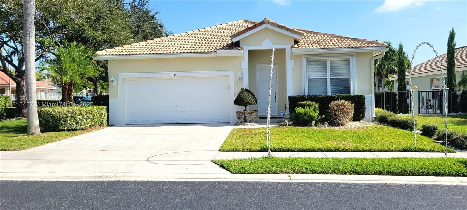 Real estate property located at 1149 Rialto Dr, Palm Beach County, Boynton Beach, FL