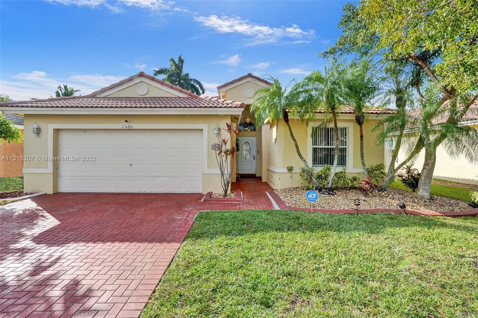 Real estate property located at 1560 193rd Ter, Broward County, Pembroke Pines, FL