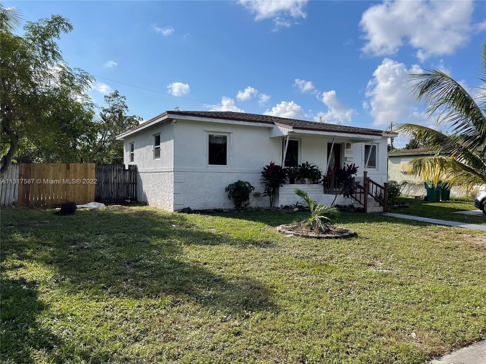 Real estate property located at 140 172nd St, Miami-Dade County, North Miami Beach, FL