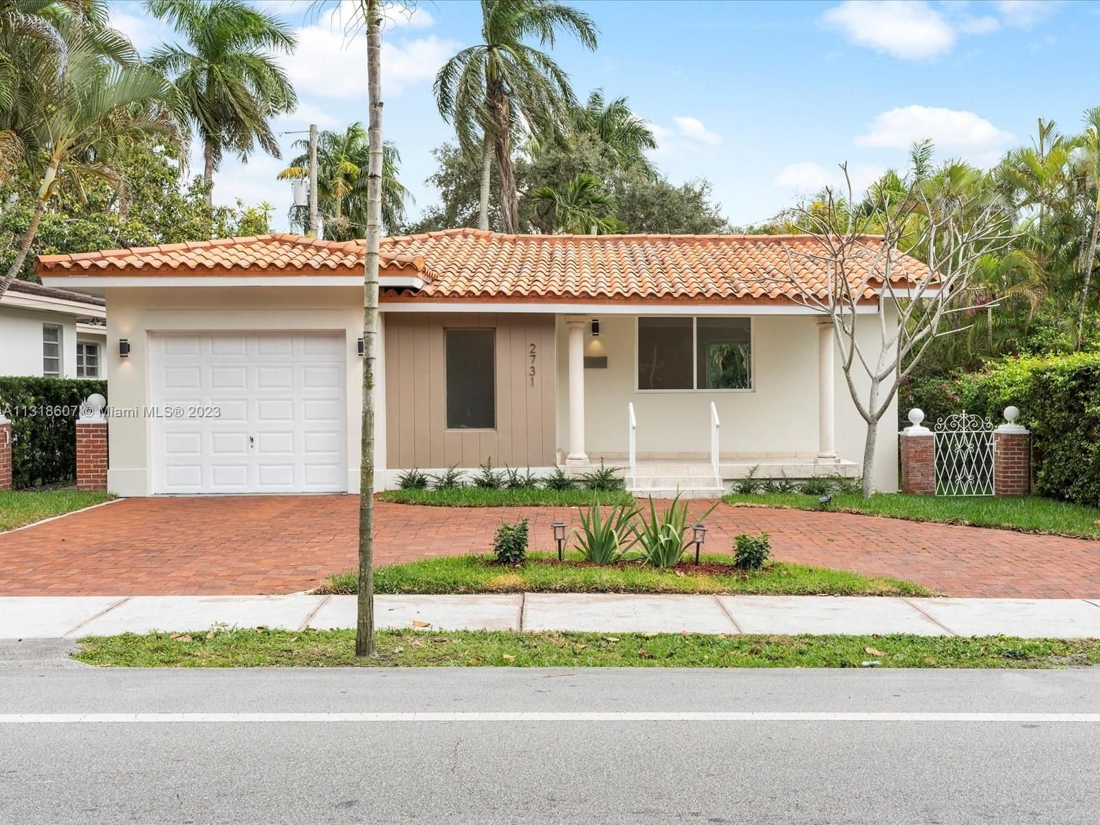 Real estate property located at 2731 Red Rd, Miami-Dade County, Coral Gables, FL