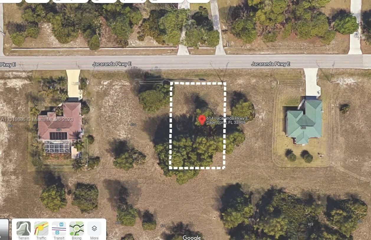 Real estate property located at 614 Jacaranda Pkwy E, Lee County, Cape Coral, FL