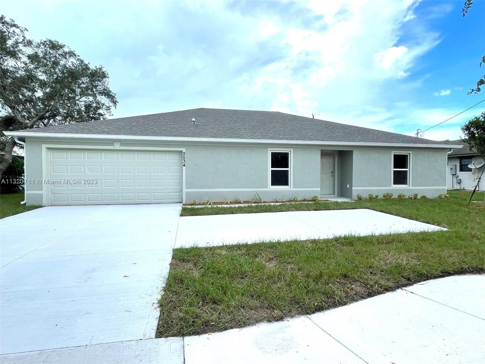 Real estate property located at 2534 Floresta Dr, St Lucie County, Port St. Lucie, FL
