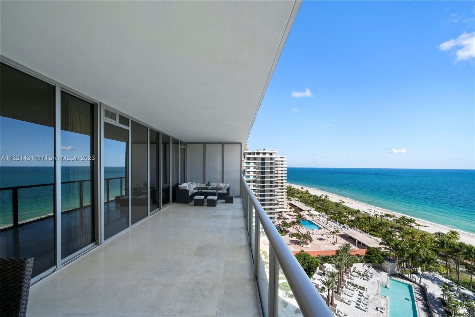 Real estate property located at 9705 Collins Ave #1404N, Miami-Dade County, Bal Harbour, FL