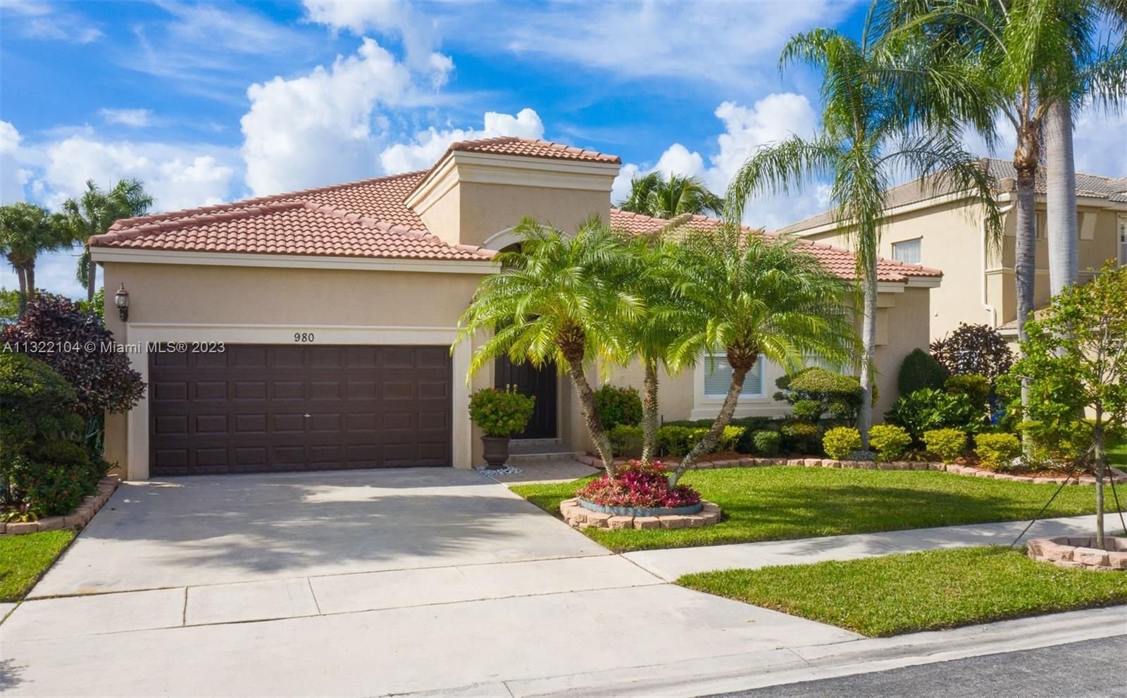 Real estate property located at 980 171st Ter, Broward County, Pembroke Pines, FL