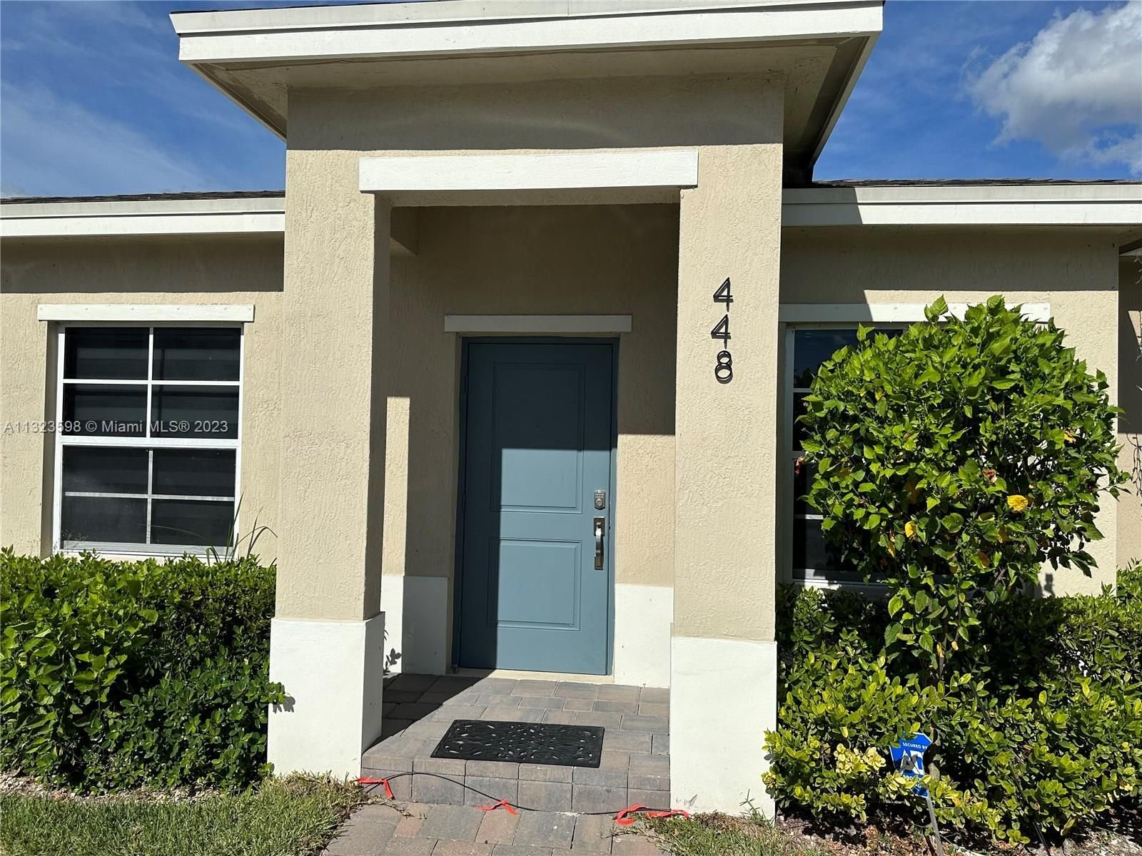 Real estate property located at 448 5th Way #448, Miami-Dade County, Florida City, FL