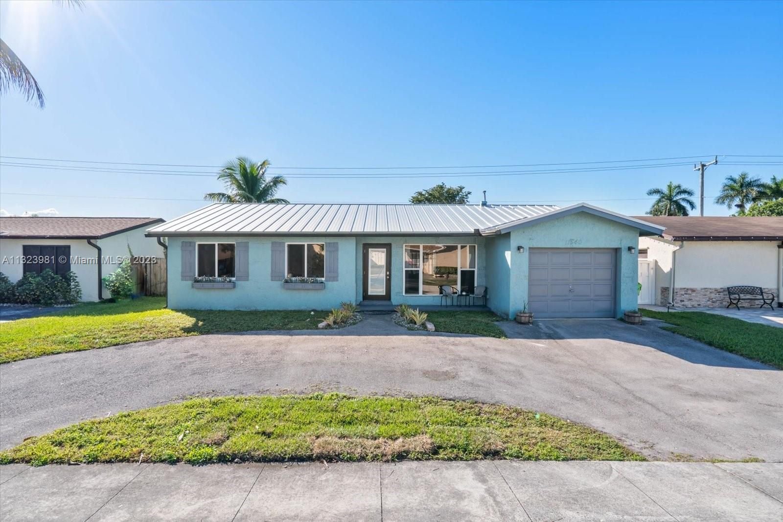 Real estate property located at 11540 35th St, Broward County, Sunrise, FL