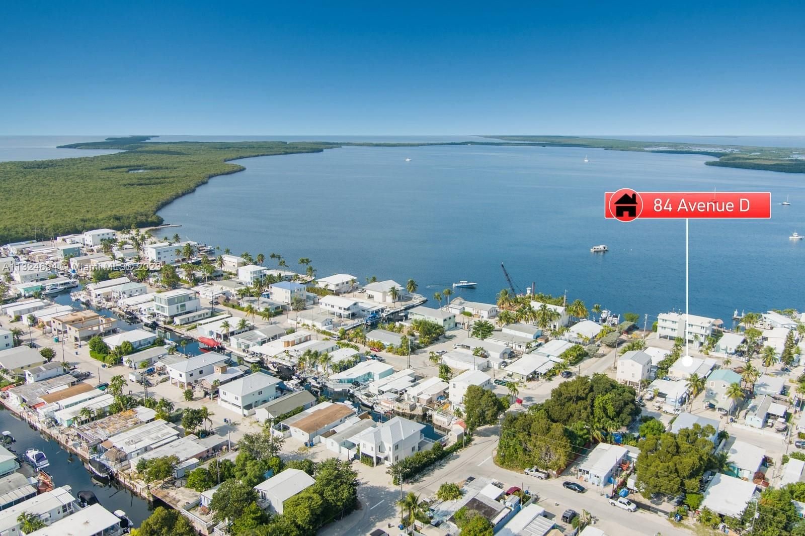 Real estate property located at 84 Avenue D, Monroe County, Key Largo, FL