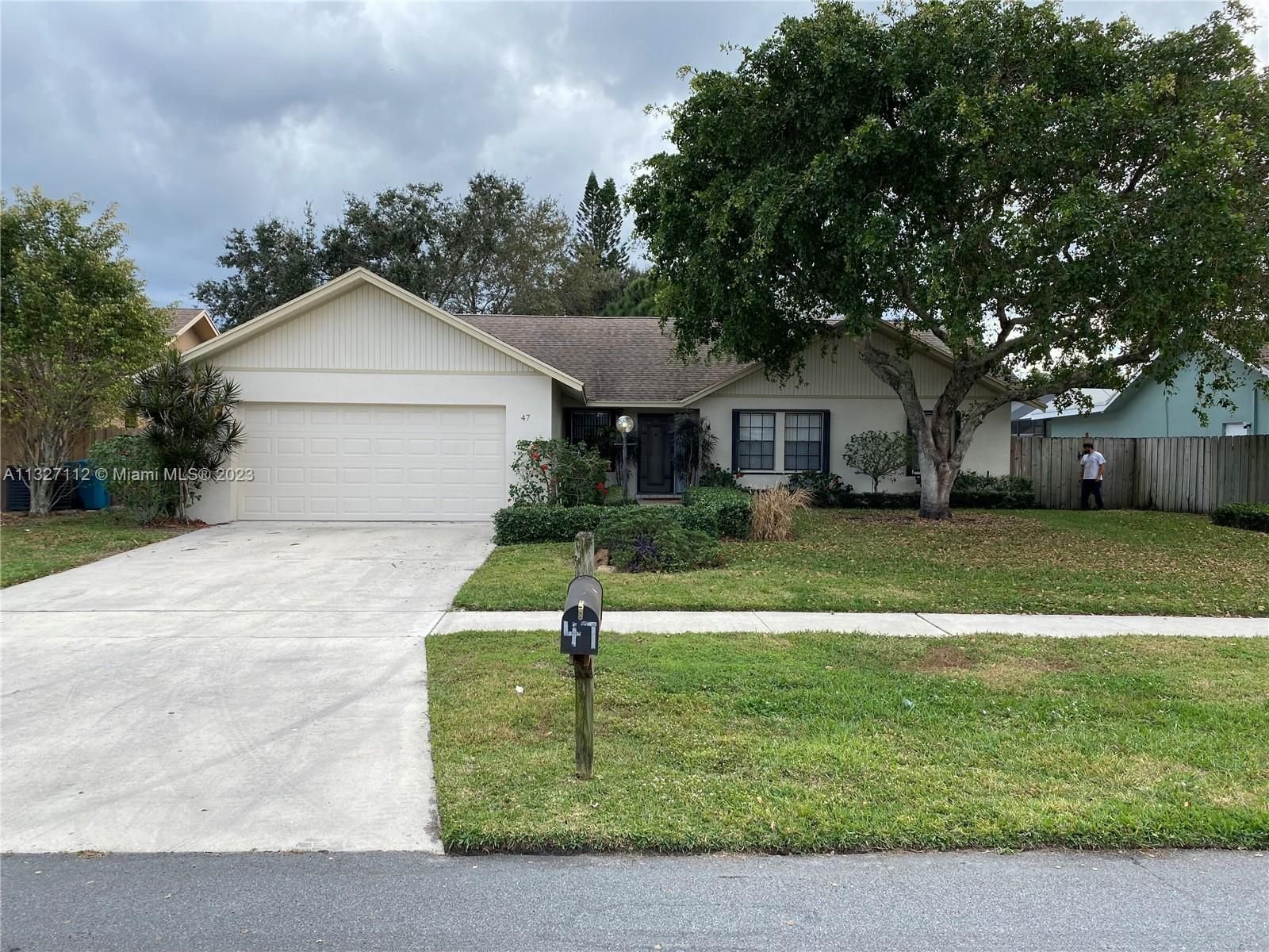 Real estate property located at 47 Cedar Cir, Palm Beach County, Boynton Beach, FL