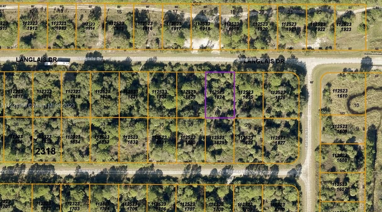 Real estate property located at XX Langlais Dr, Sarasota County, North Port, FL