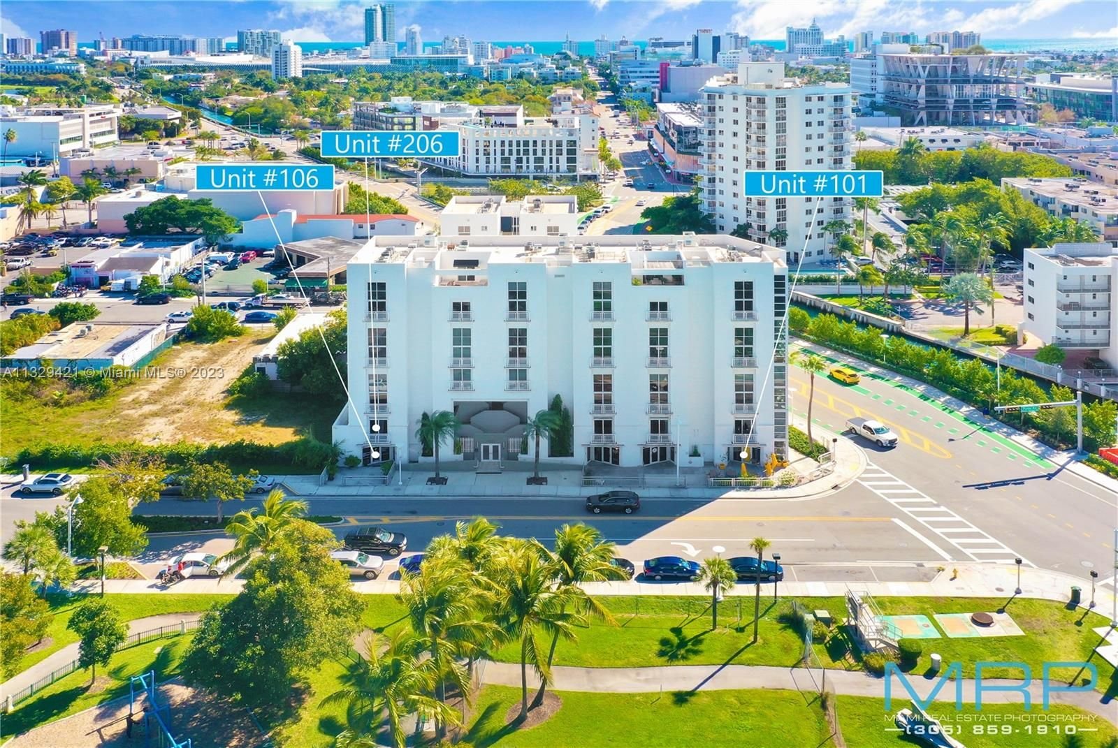 Real estate property located at 1701 Sunset Harbor Dr S206, Miami-Dade County, Miami Beach, FL