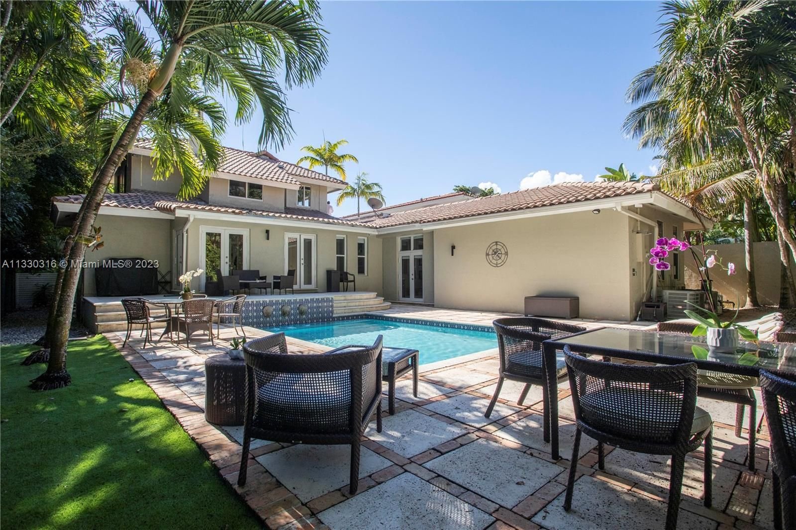 Real estate property located at 3971 Poinciana Closed Rd, Miami-Dade County, Miami, FL