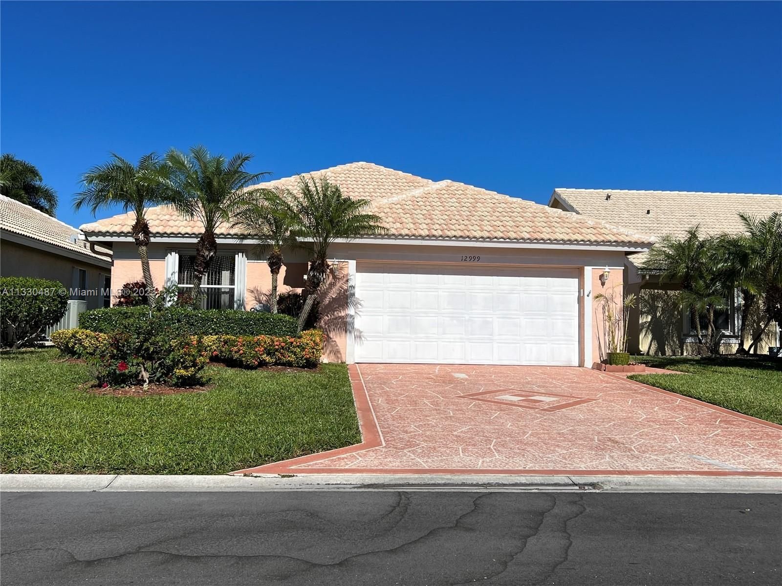 Real estate property located at 12999 Hampton Lakes Cir, Palm Beach County, Boynton Beach, FL