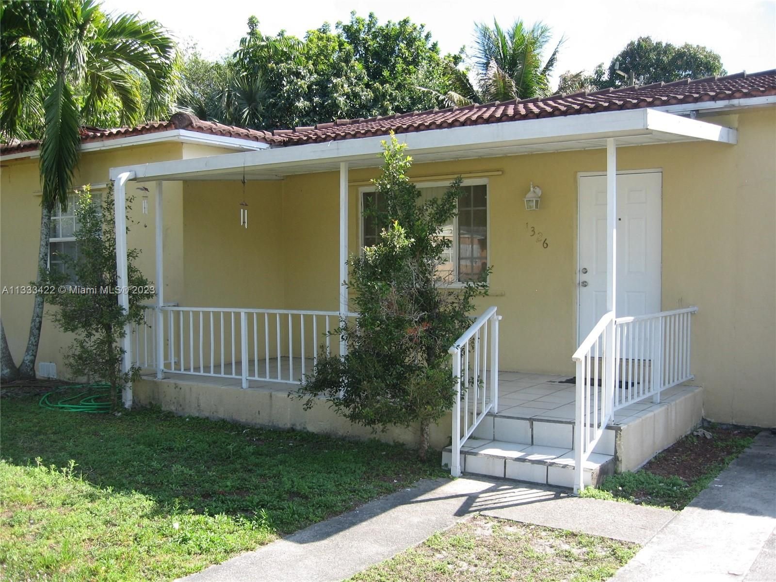 Real estate property located at 1326 Peri St, Miami-Dade County, Opa-locka, FL