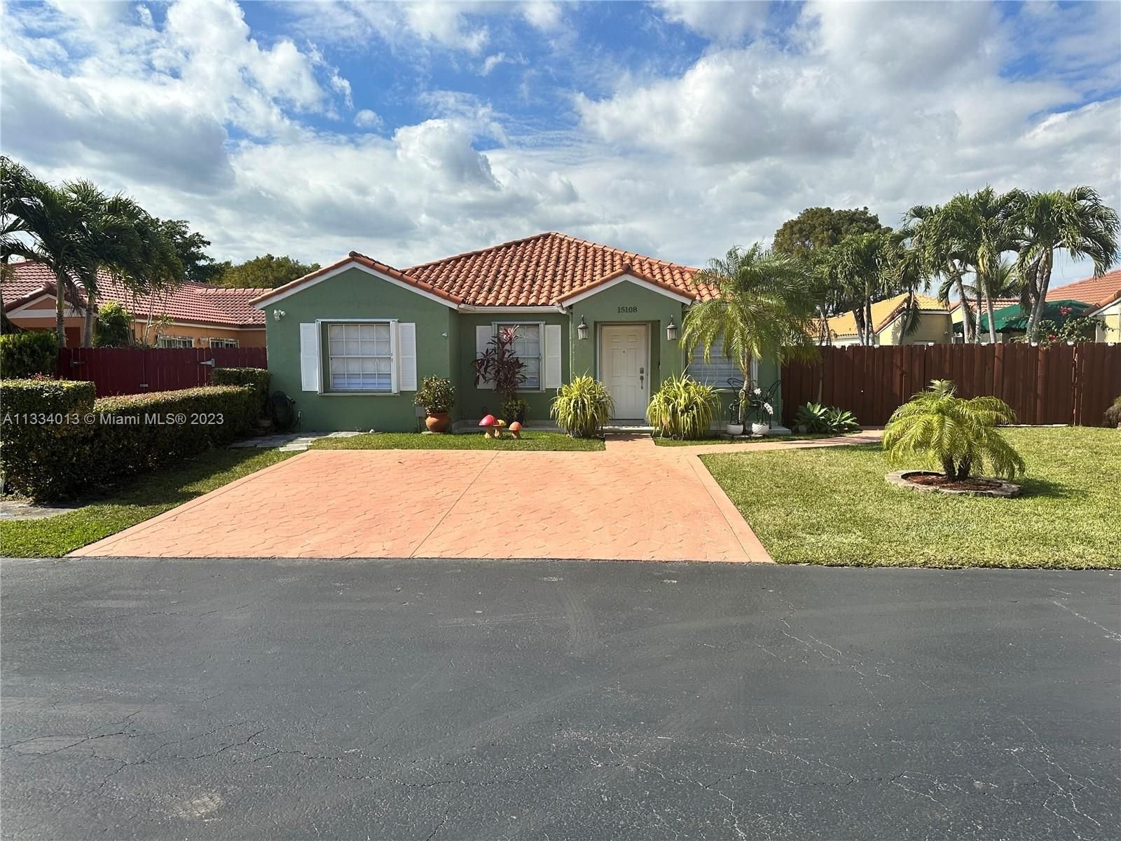Real estate property located at 15108 128th Pl, Miami-Dade County, Miami, FL