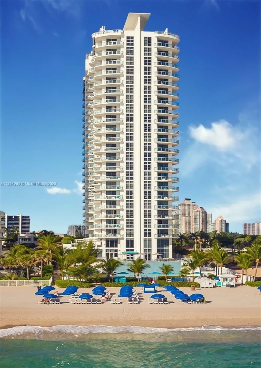 Real estate property located at 18683 Collins Ave #2202, Miami-Dade County, Sunny Isles Beach, FL