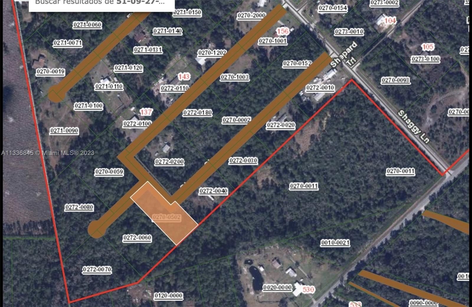 Real estate property located at 125 Shaggy Cir, Putnam County, Palatka, FL