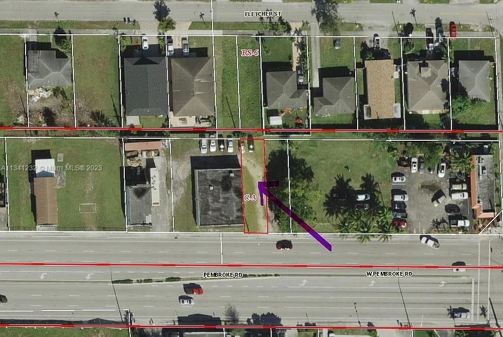 Real estate property located at Pembroke Rd, Broward County, Hollywood, FL