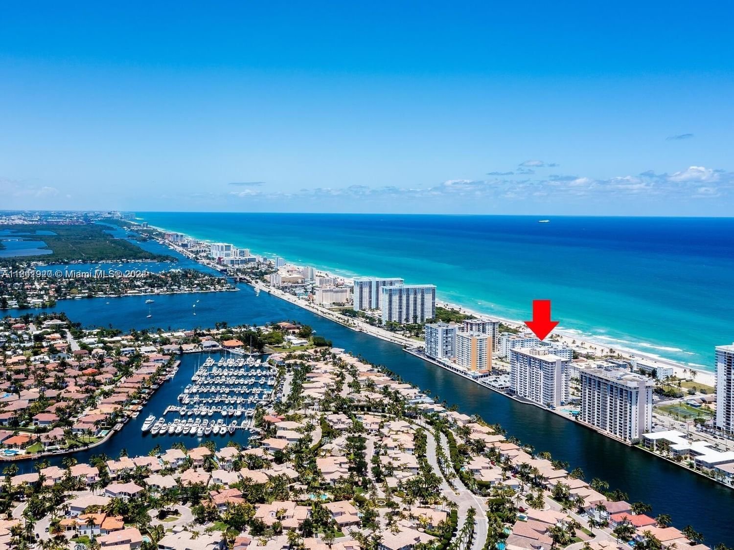 Real estate property located at 1500 Ocean Dr #7F, Broward County, ALLINGTON TOWERS NORTH CO, Hollywood, FL