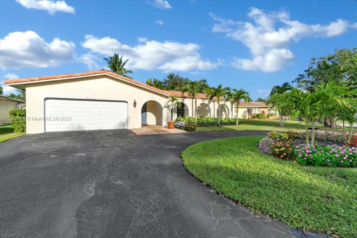 Real estate property located at 2433 118th Ter, Broward County, Coral Springs, FL