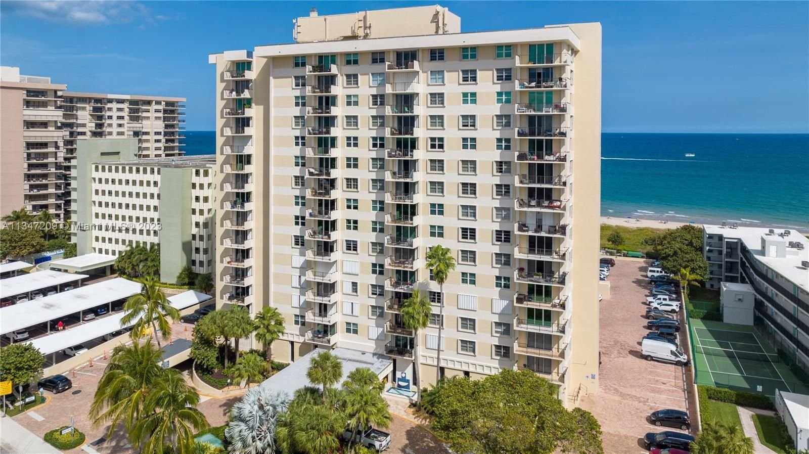 Real estate property located at 1900 Ocean Blvd #6J, Broward County, Lauderdale By The Sea, FL