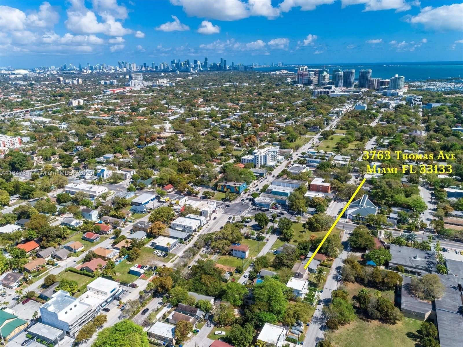 Real estate property located at 3763 Thomas Ave, Miami-Dade County, Miami, FL