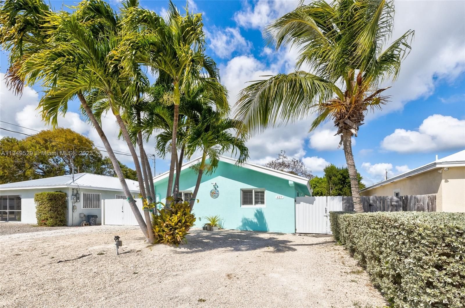 Real estate property located at 427 Collins St, Monroe County, Key Largo, FL