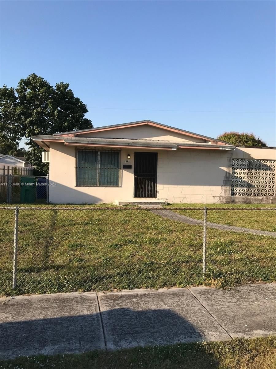 Real estate property located at 1321 173rd Ter, Miami-Dade County, Miami Gardens, FL