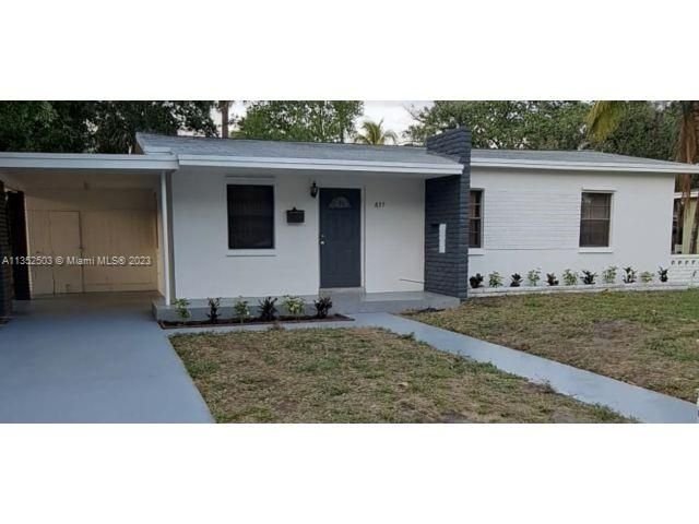 Real estate property located at 837 26th St, Broward County, LAKEWAY, Fort Lauderdale, FL