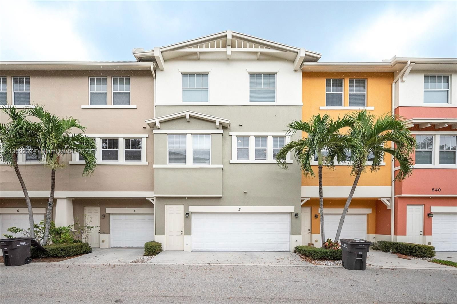 Real estate property located at 540 Amador Ln #3, Palm Beach County, West Palm Beach, FL