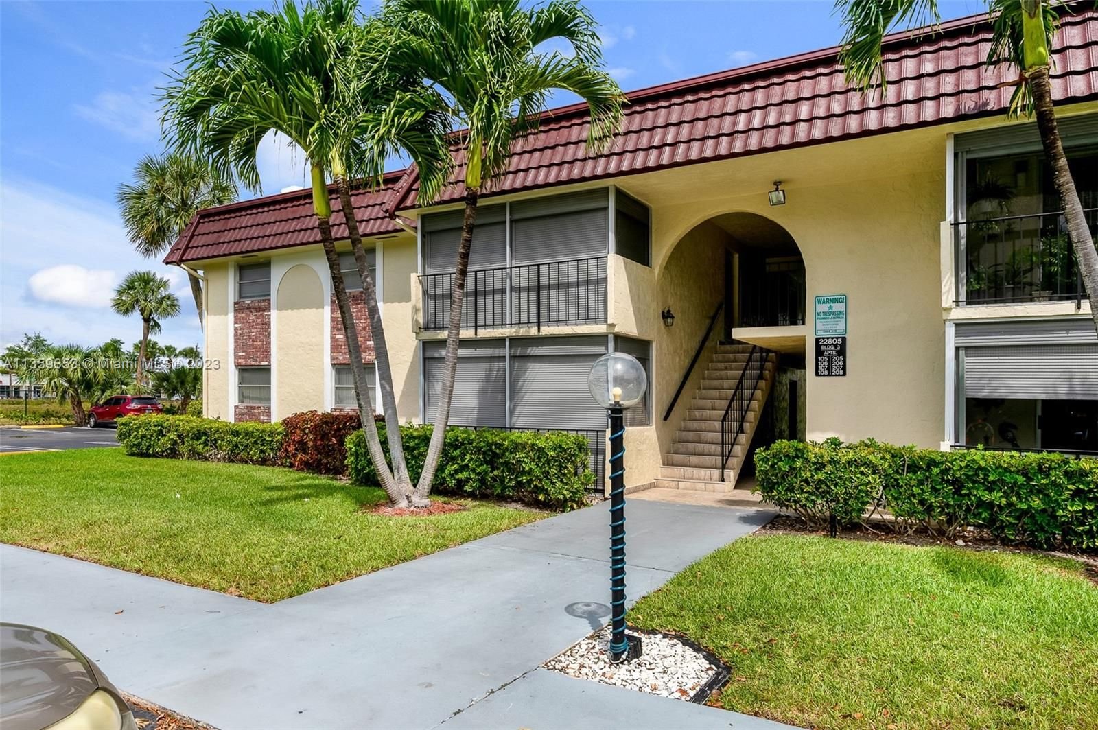 Real estate property located at 22805 66th Ave #106, Palm Beach County, Boca Raton, FL