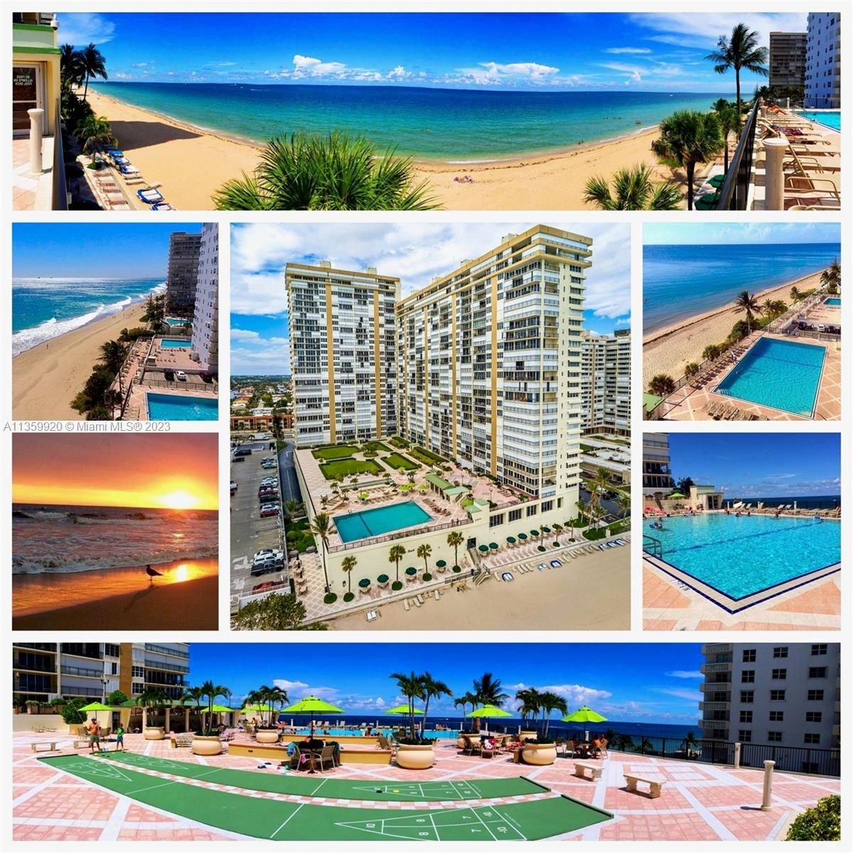 Real estate property located at 4280 Galt Ocean Dr #5J, Broward County, Fort Lauderdale, FL