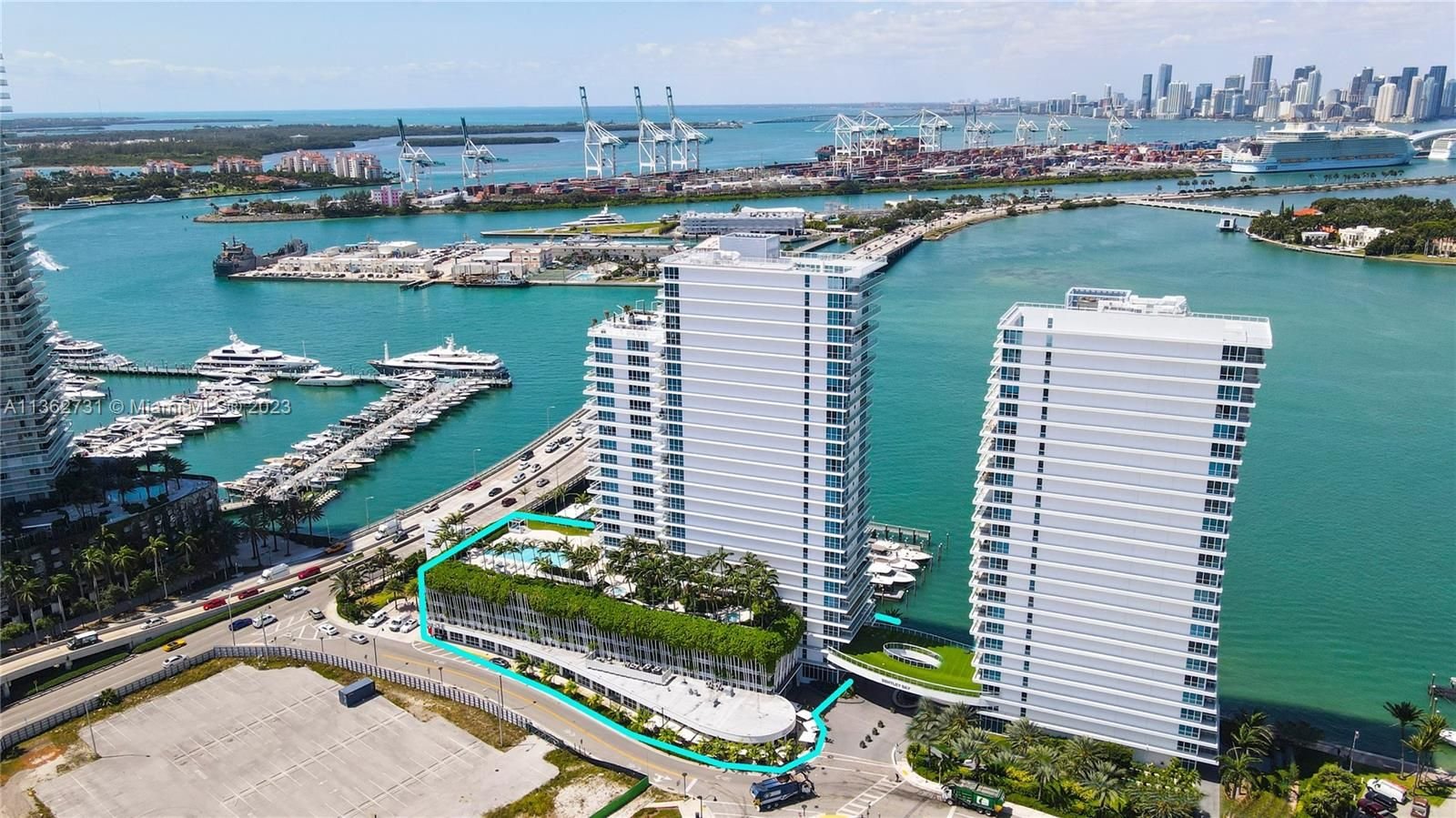 Real estate property located at 520 West Ave #1804, Miami-Dade County, Miami Beach, FL