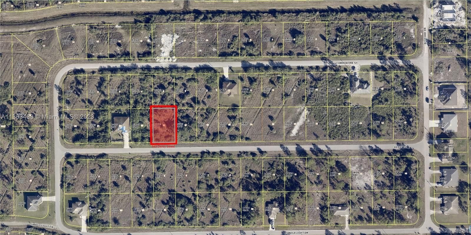 Real estate property located at 943 Derby Street, Lee County, Lehigh Acres, FL