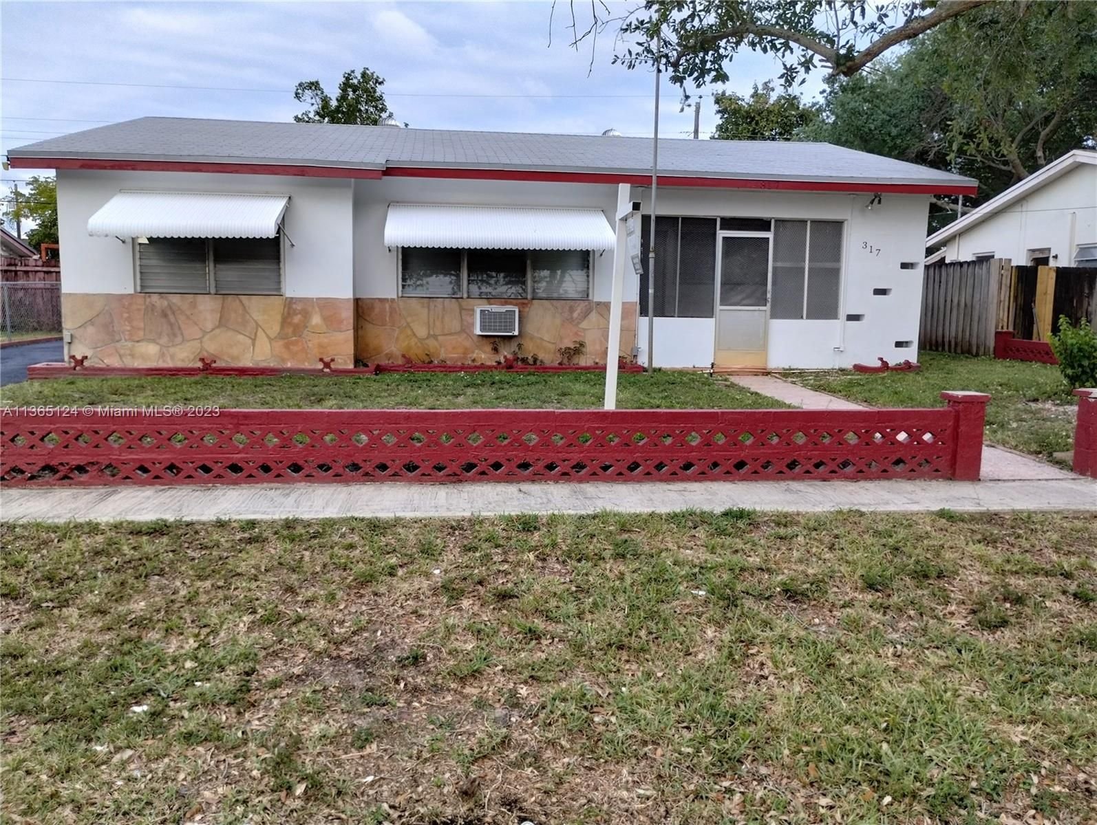 Real estate property located at 317 9th Ter, Broward County, Hallandale Beach, FL