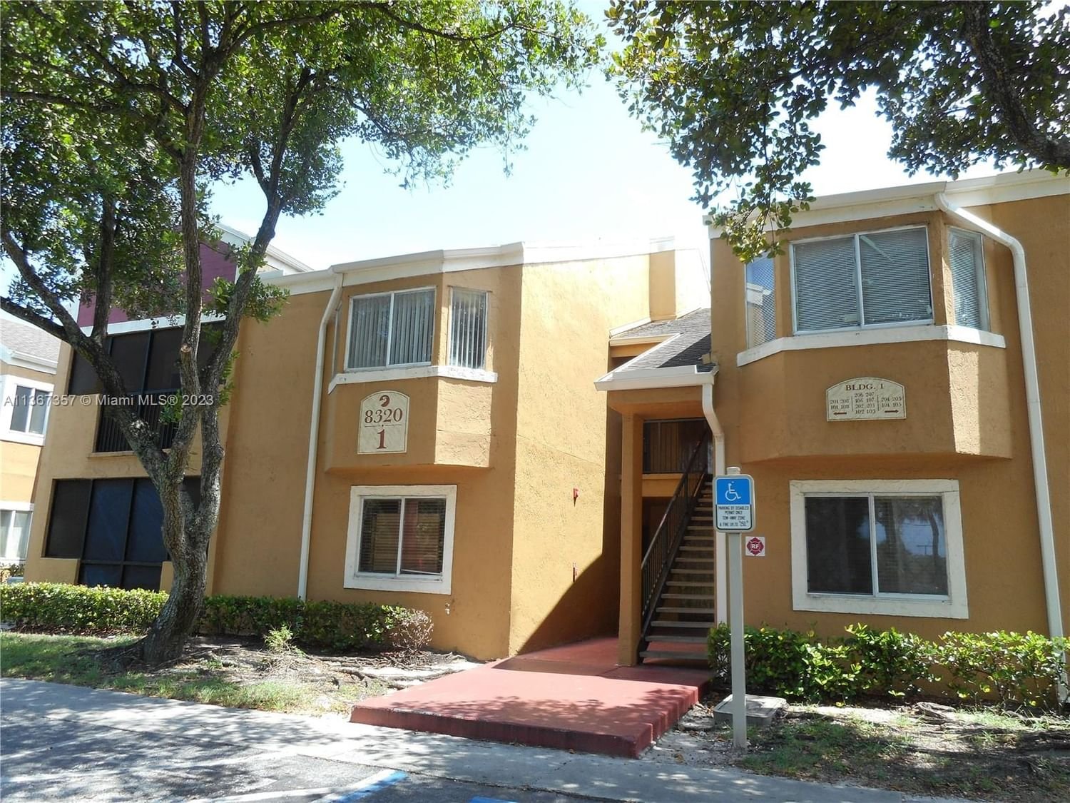 Real estate property located at 8320 1st St #203, Broward County, Pembroke Pines, FL